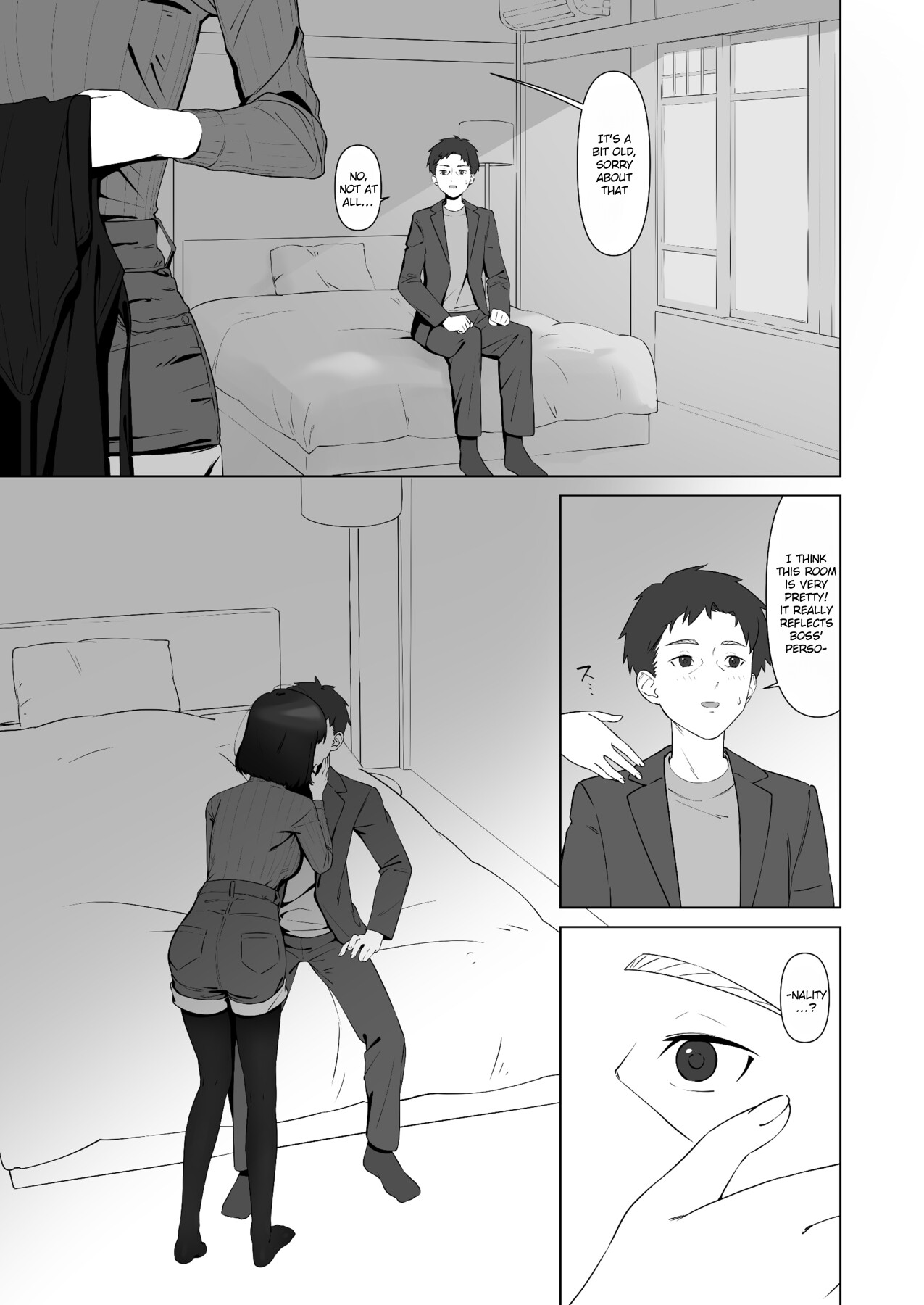 Hentai Manga Comic-My first sexual experience was with the boss of the cafe I'd been going to for 16 years-Read-14